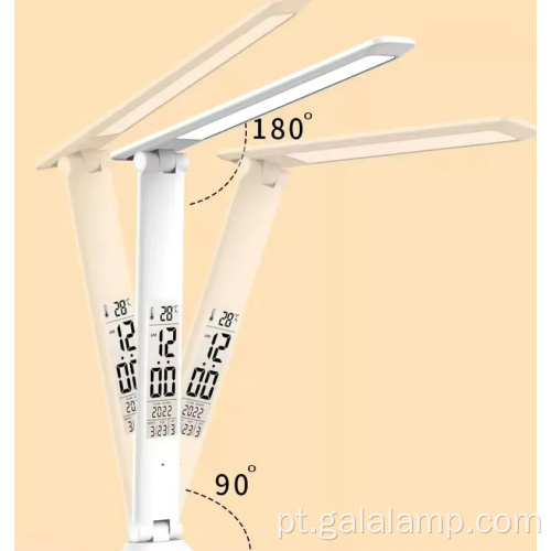 Candeeiro de mesa LED regulável